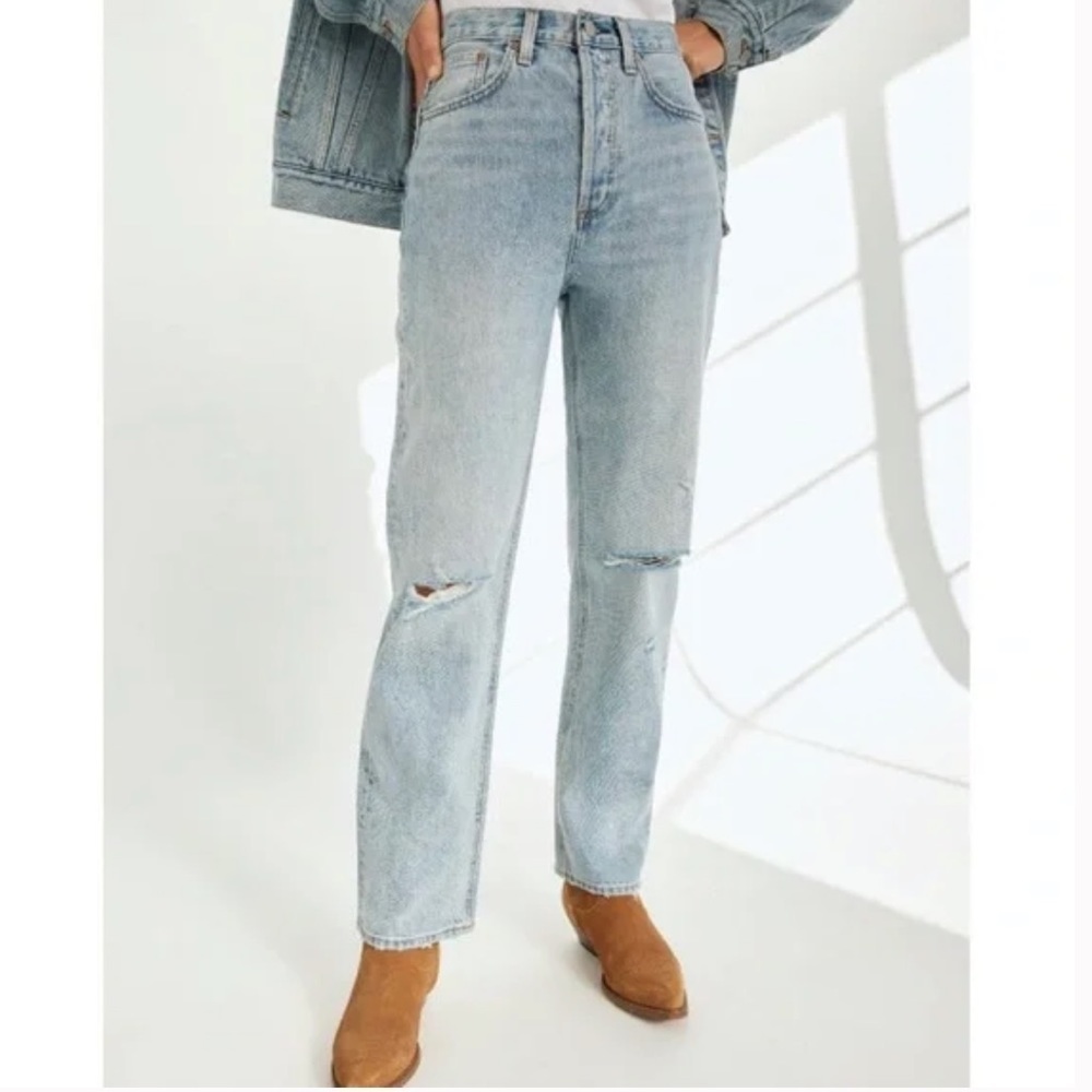 Aritzia Denim Forum The Joni High Rise Loose 32l - Picture 1 of 15